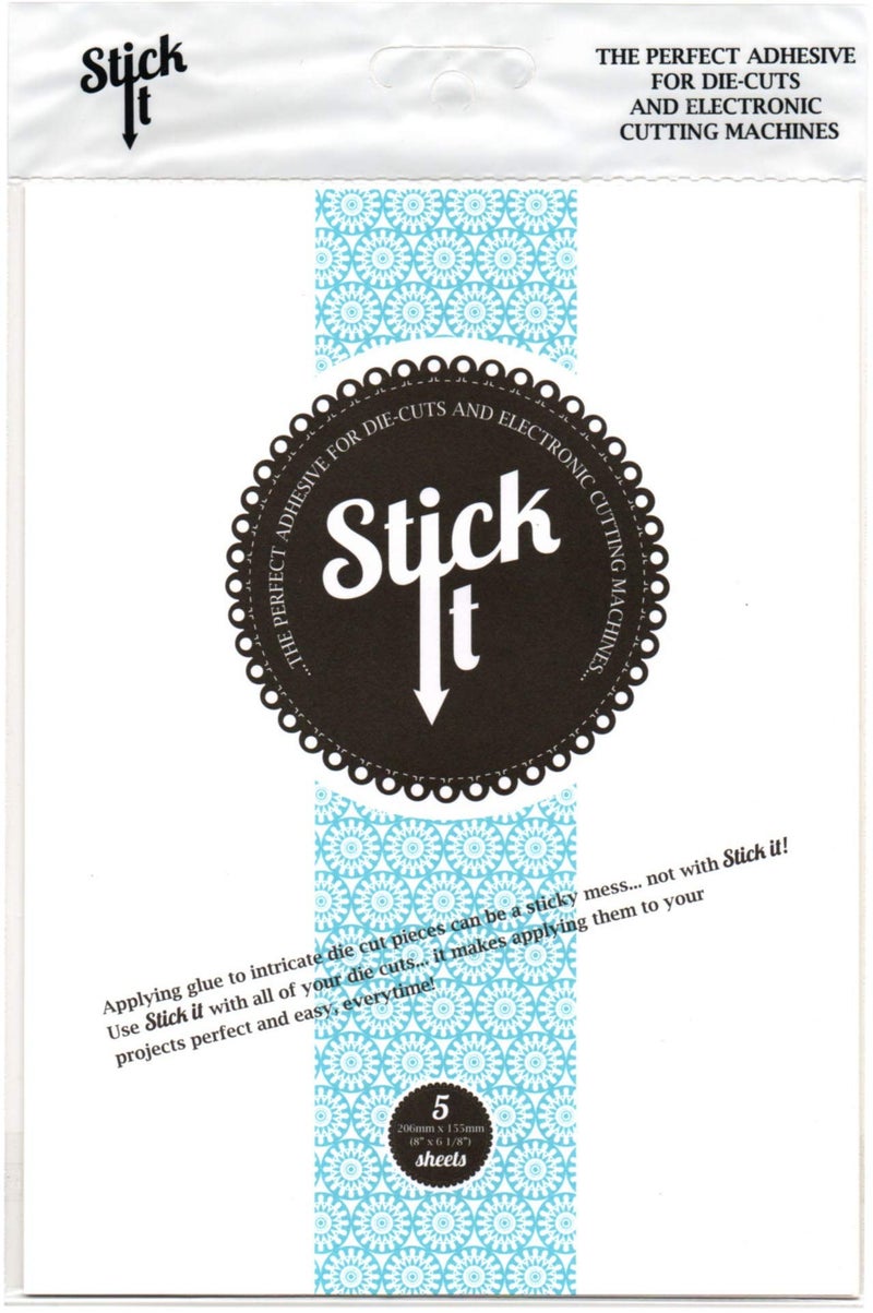 Stick It Die-Cut Adhesive (5 Sheet Pack - 8" X 6") - Image 1